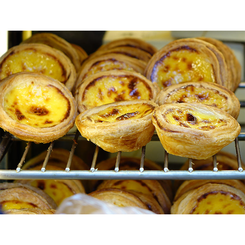 Modern Business Dessert Shop Murals Decor Egg-Tart Dessert Mural Wallpaper