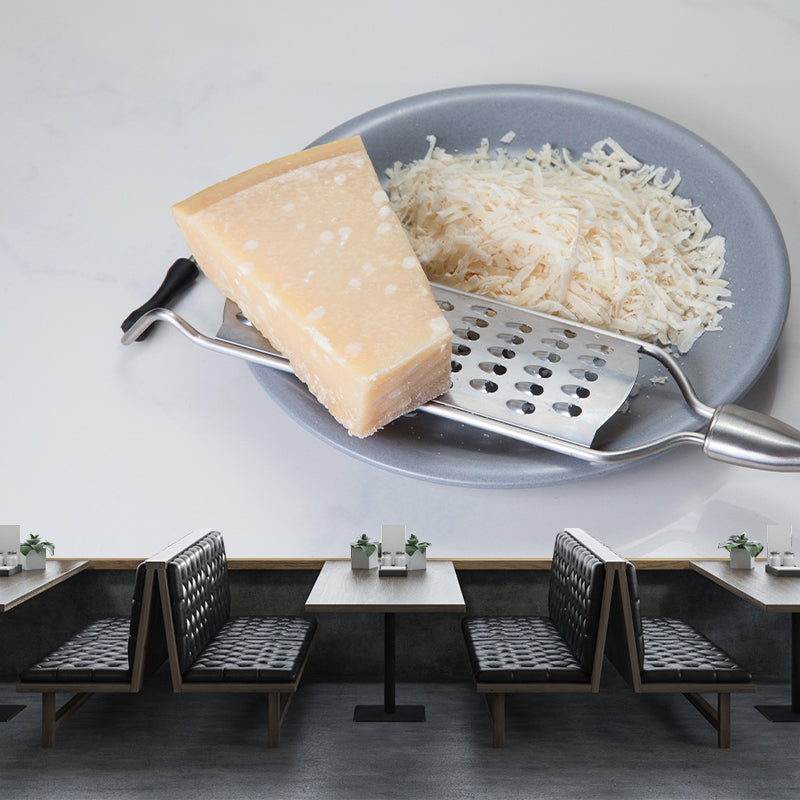 Modern Business Dessert Shop Murals Decor Cheese Dessert Mural Wallpaper