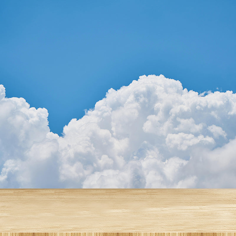 Good Weather Wallpaper Mural Photography Moisture Resistant Wall Covering for Decoration