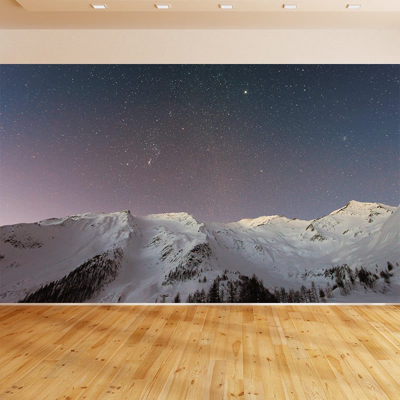 Modern Style Wallpaper Mural with Night View Wall Covering for Living Room