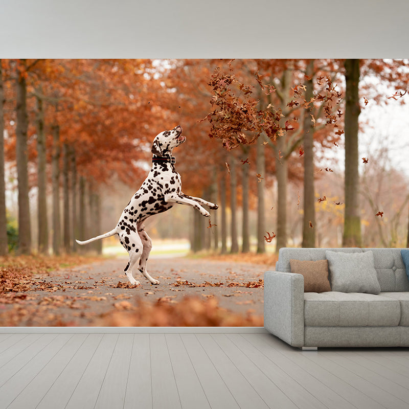 Cute Intelligent Dog Mural Decal for Living Room Wall Art, Made to Measure