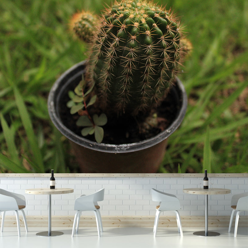 Vivid Green Plants Home Decor Murals Paper Decoration for Bedroom Living Room