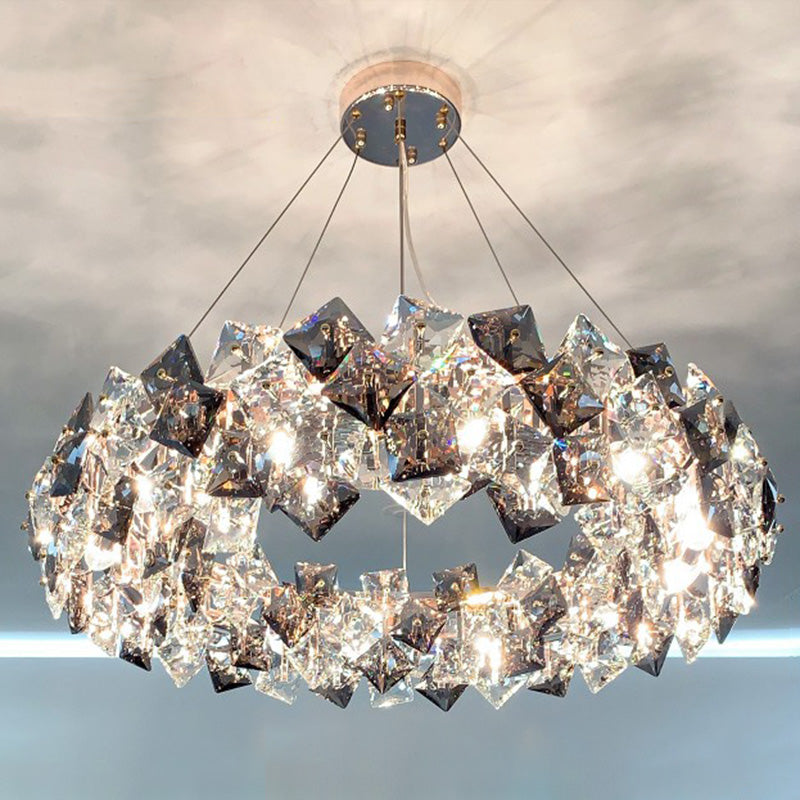 Funzione illuminazione sospesa a sospensione in stile moderno per sala da pranzo soggiorno