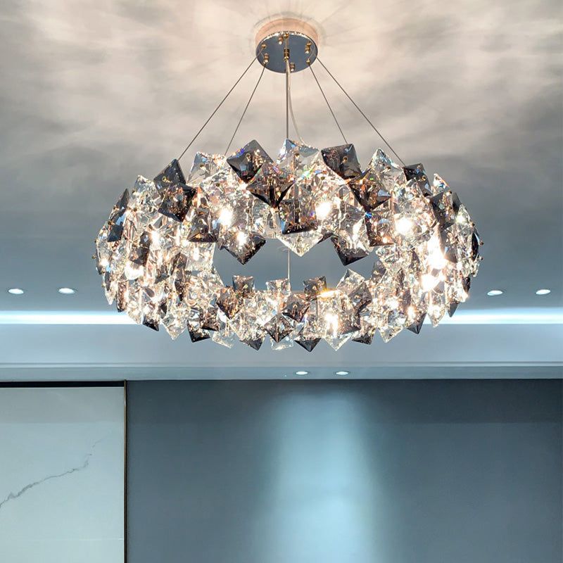 Funzione illuminazione sospesa a sospensione in stile moderno per sala da pranzo soggiorno