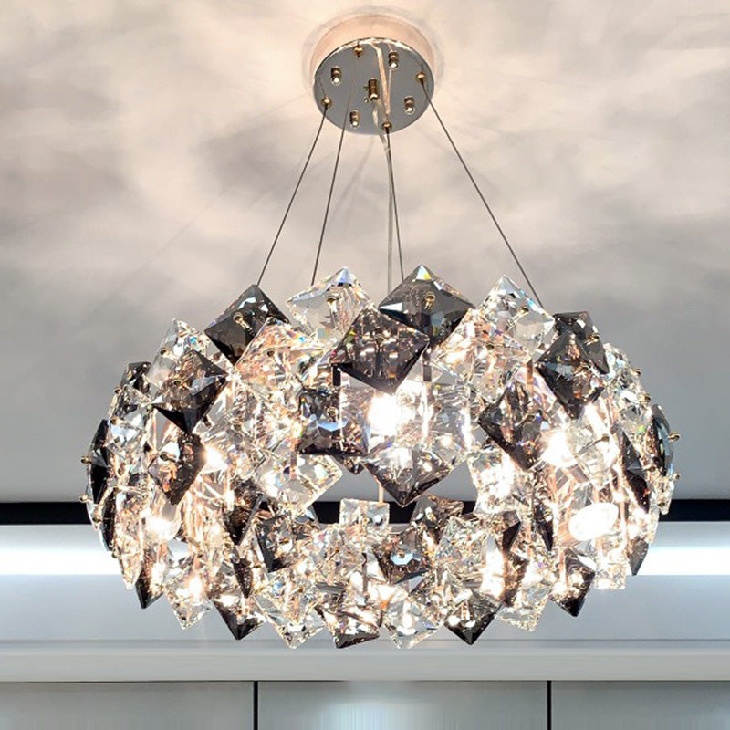 Funzione illuminazione sospesa a sospensione in stile moderno per sala da pranzo soggiorno