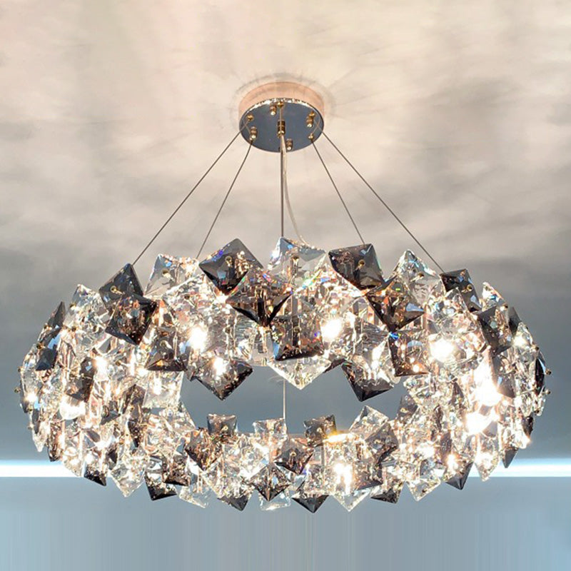 Funzione illuminazione sospesa a sospensione in stile moderno per sala da pranzo soggiorno