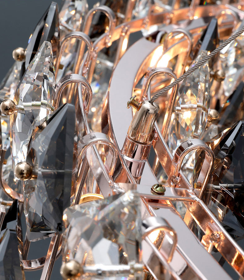 Funzione illuminazione sospesa a sospensione in stile moderno per sala da pranzo soggiorno