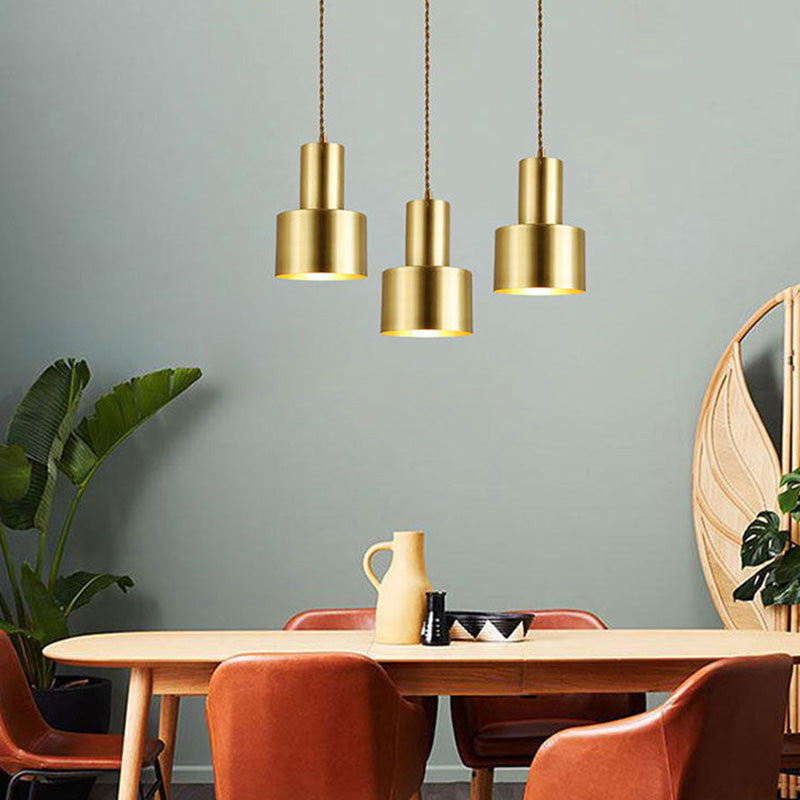 Pendentif de plafond ombré en métal