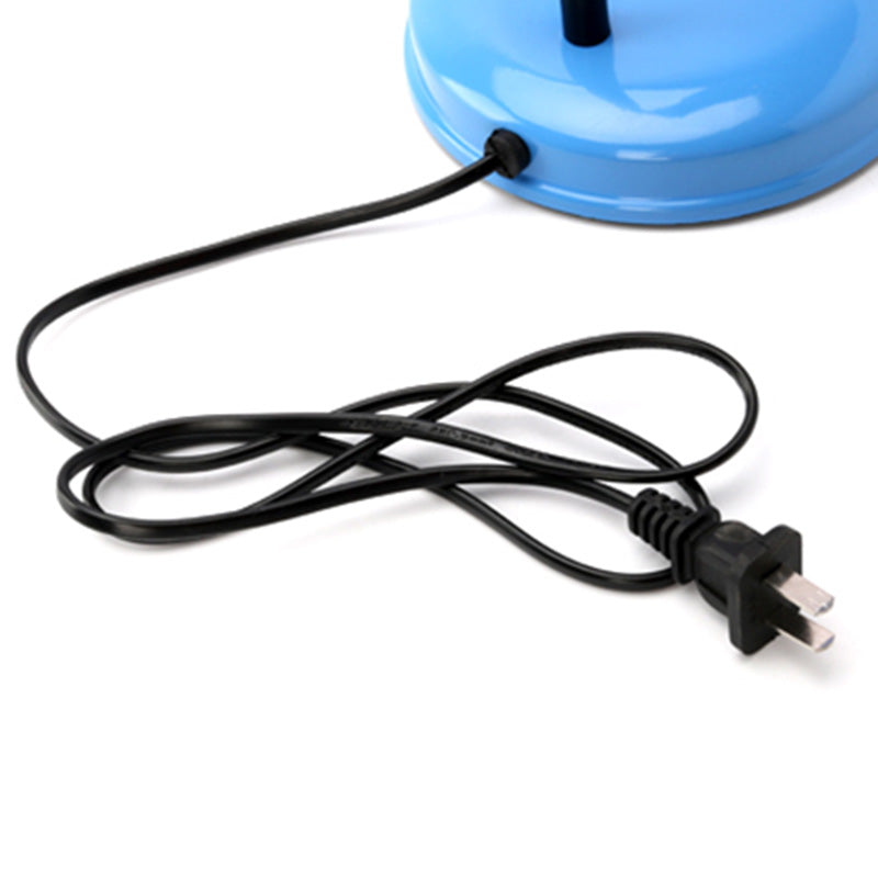 Minimalist Flexible Lernlampe Metall 1 Kopf Schlafzimmer Tischlicht mit Glockenschatten