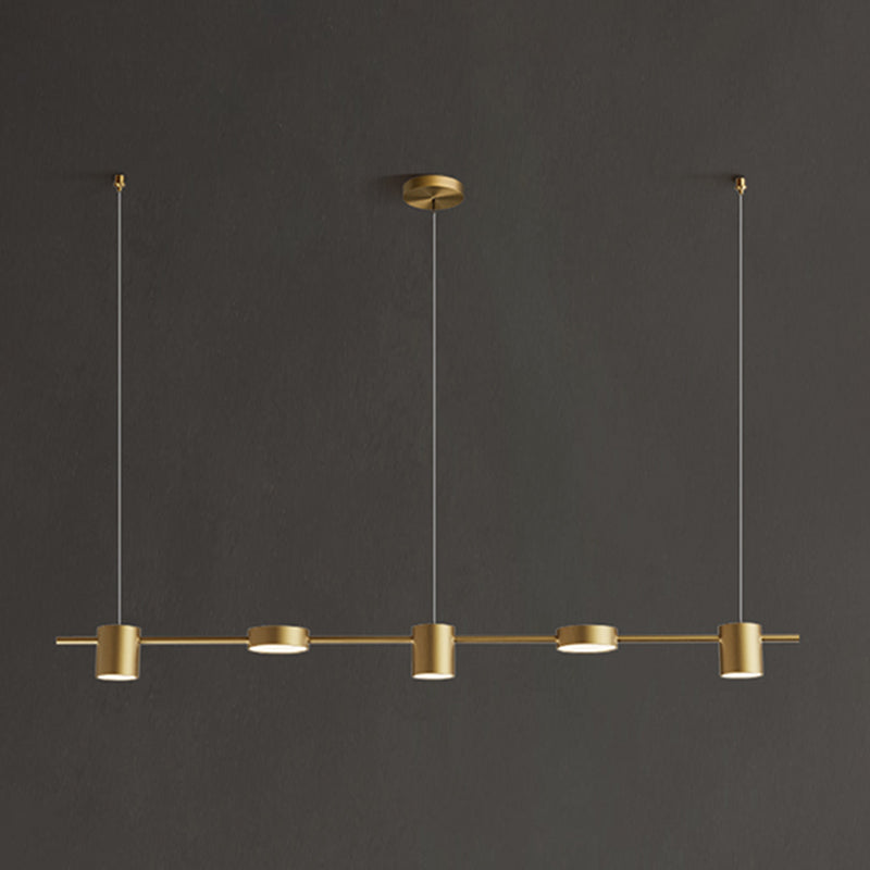 5 Lights Lighting Lighting Lighting colgante colgante de la isla de cocina ligera Luces colgantes