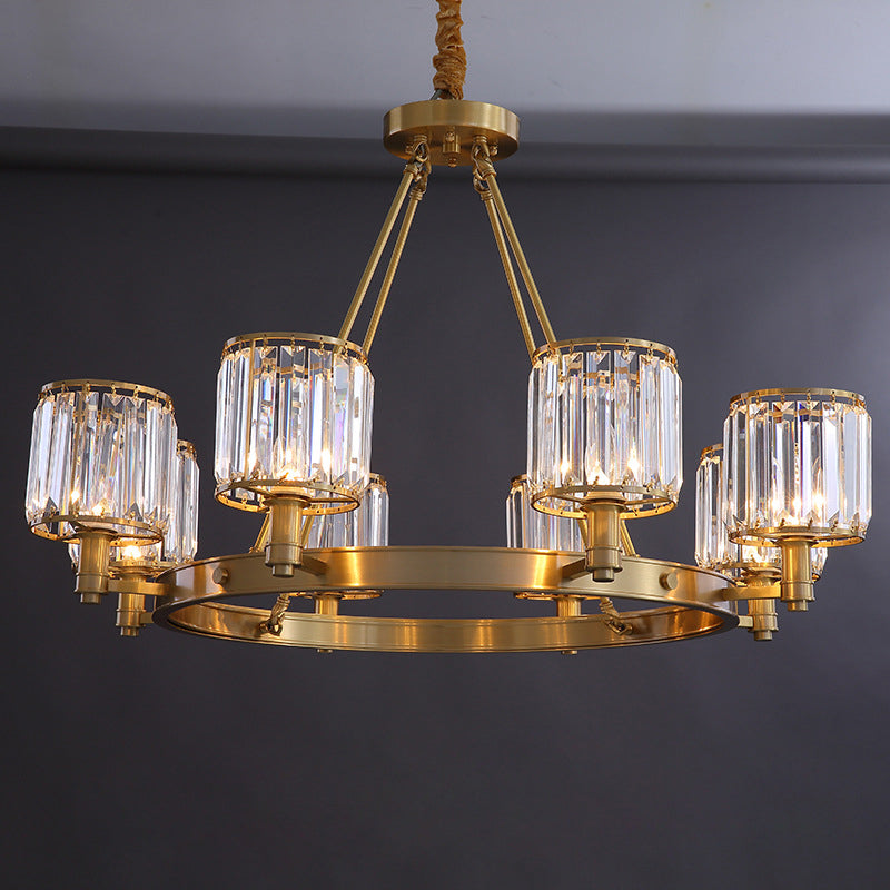 Contemporary Crystal Ceiling Pendant Light Sputnik Hanging Pendant Light for Dining Room