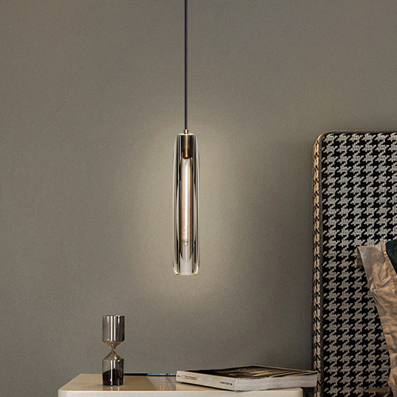 Lampe suspendue en or en or dans le pendentif en cuivre de style luxe moderne