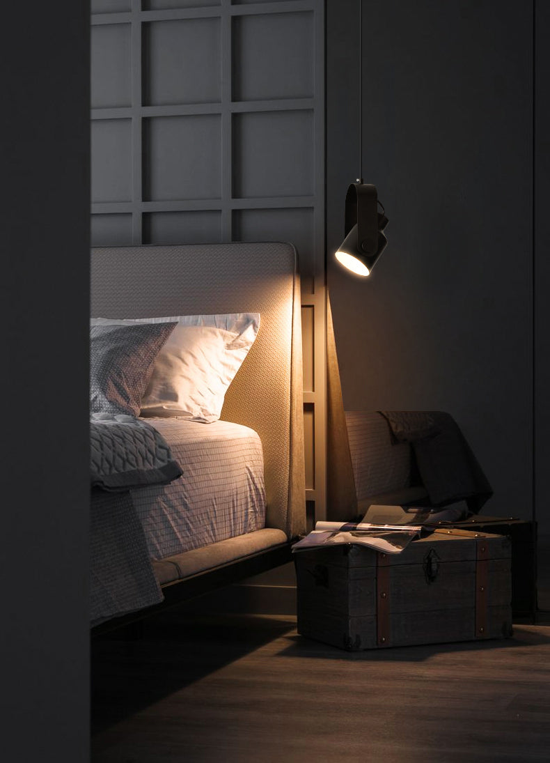 Lacquered Iron Pendant Light in Modern Creative Style Can Macaron Hanging Lamp for Interior Spaces