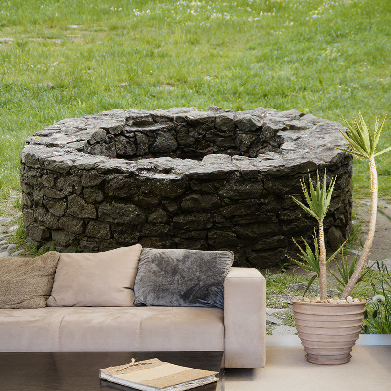 Photography Horizontal Well Mural Wallpaper Rural Wall Decor Bedroom Wall Murals