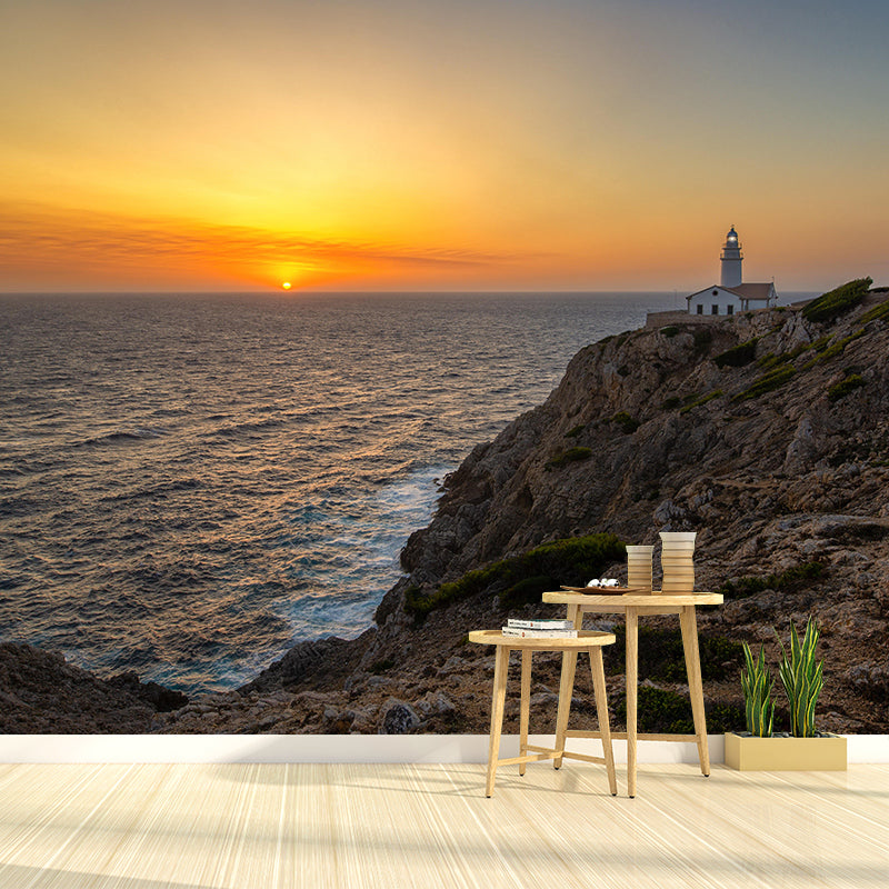 Extra Large Lighthouse Wall Mural Mildew Resistant Wall Art for Interior Decor