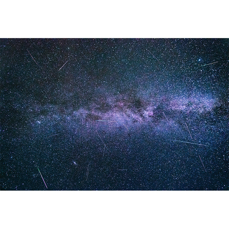 Dark Night Mural Decal Outer Space Waterproofing Wall Covering, Made to Measure