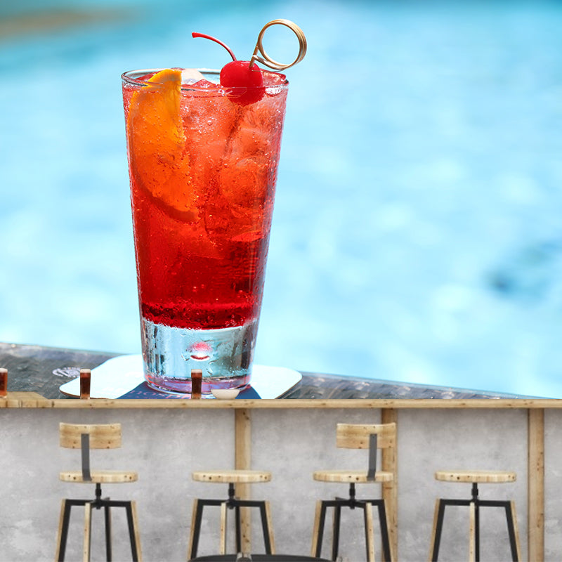 Minimalist Style Wine Mural Customised Wall Decor Moisture Resistant for Bar