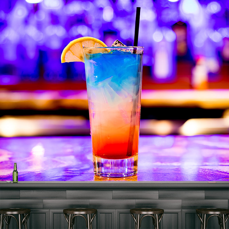 Minimalist Style Wine Mural Customised Wall Decor Moisture Resistant for Bar