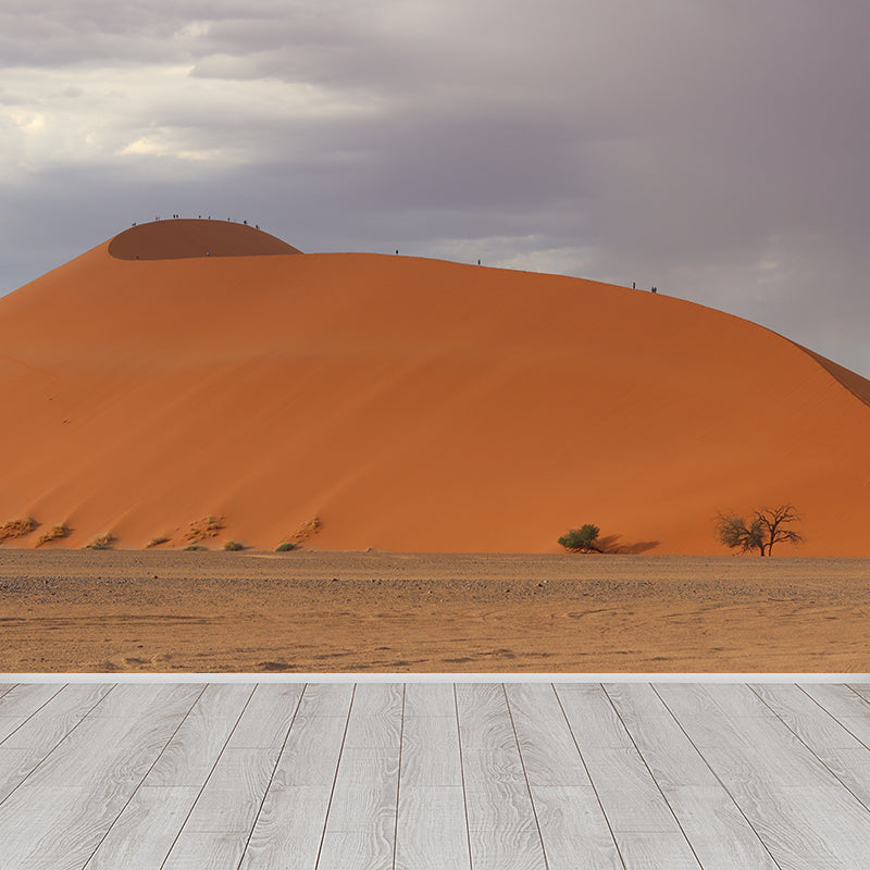 Photography Desert Mural Yellow Modernism Wall Decor for Living Room Bedroom