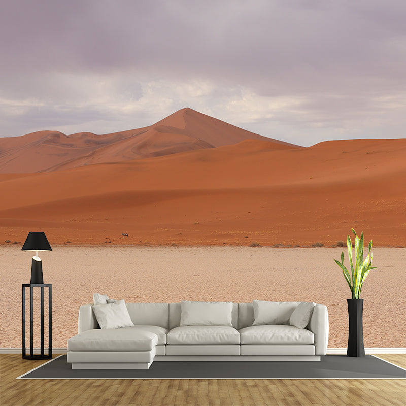 Photography Desert Mural Yellow Modernism Wall Decor for Living Room Bedroom