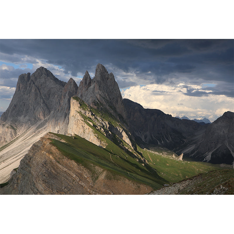 Mountain View Mural Wallpaper Washable Wall Covering for Bedroom Decoration