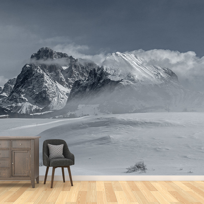 Magnificent Mountain View Removable Wall Mural Bedroom Wall Covering, Optional Size