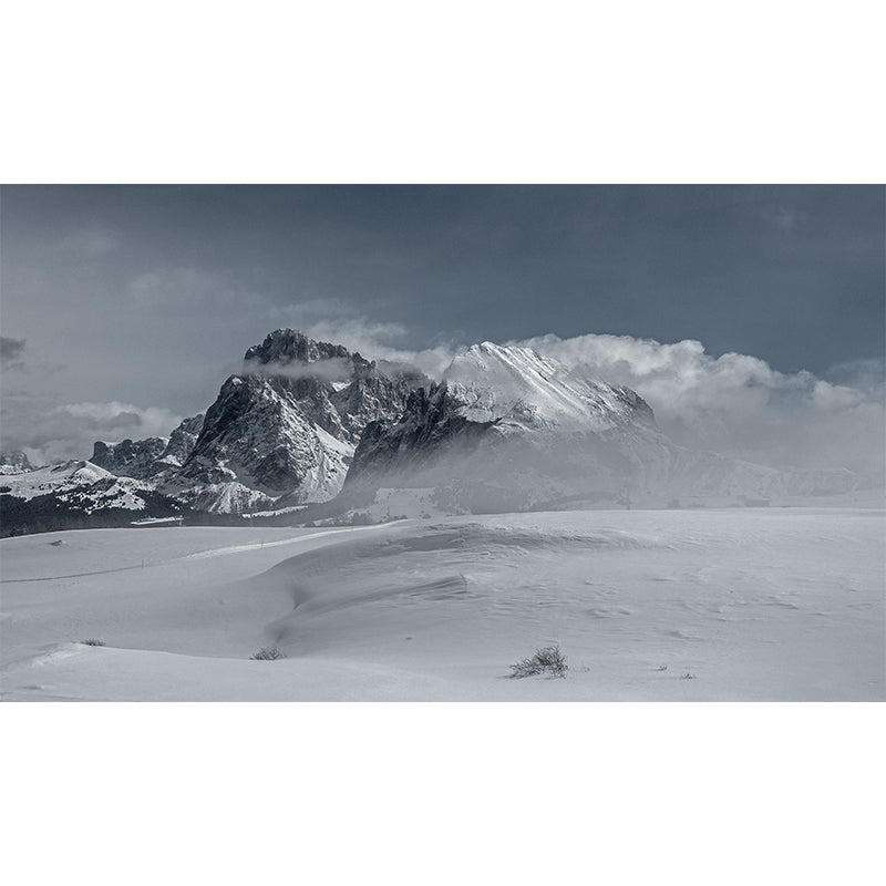 Magnificent Mountain View Removable Wall Mural Bedroom Wall Covering, Optional Size