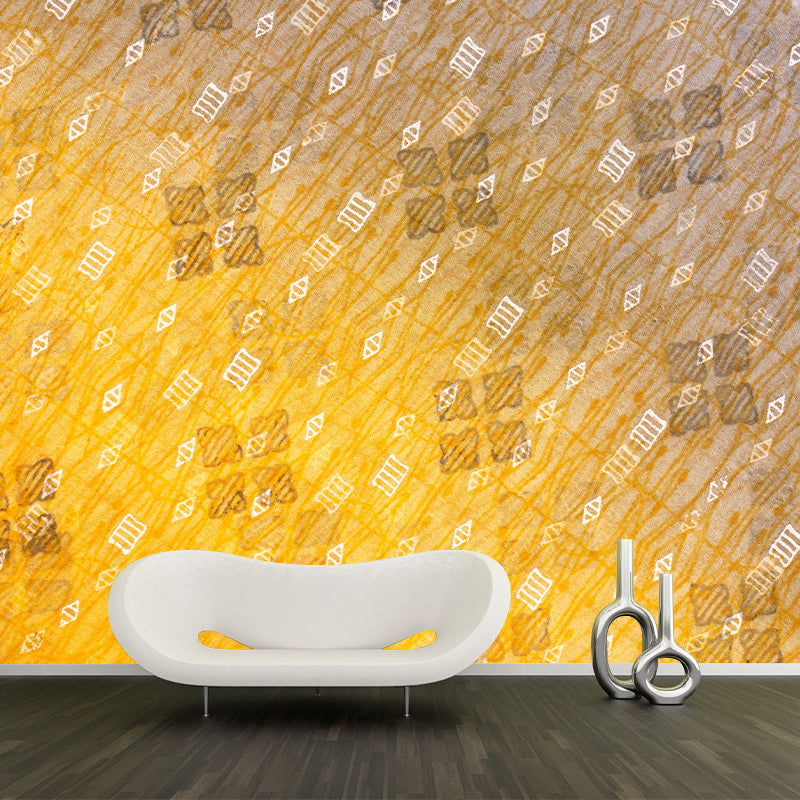 Geometry Pattern Wall Mural Home Living Room Bedroom Decals, Custom Size