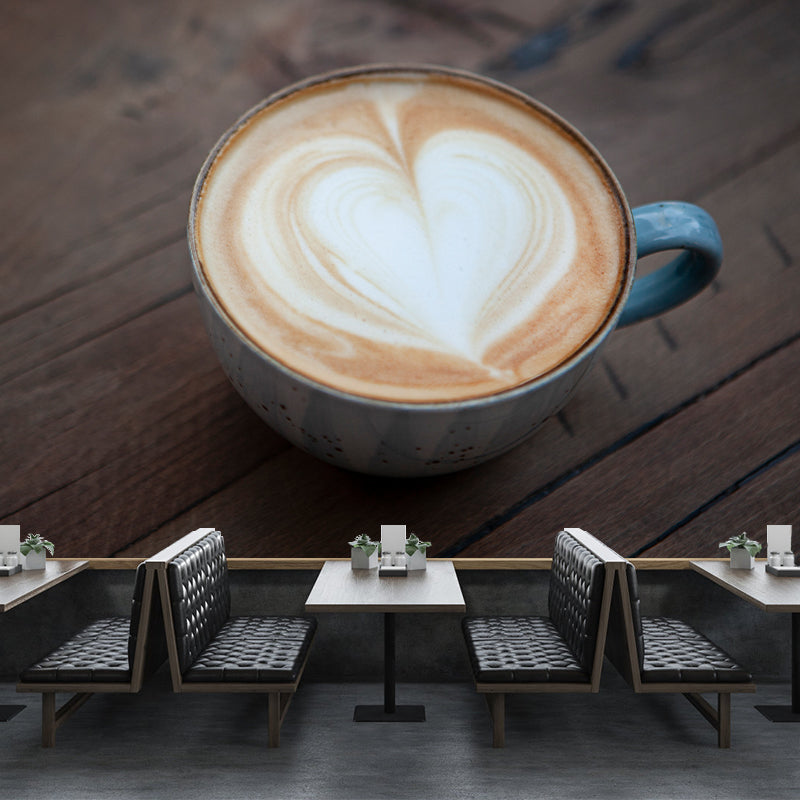 Strong Coffee Mural Decal Modern Coffee Shop Decorative,Made to Measure