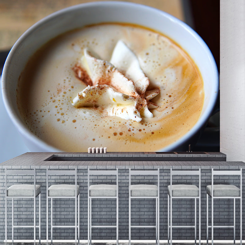 Strong Coffee Mural Decal Modern Coffee Shop Decorative,Made to Measure