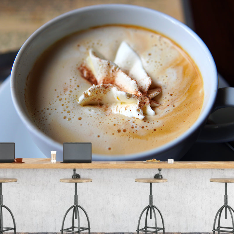 Strong Coffee Mural Decal Modern Coffee Shop Decorative,Made to Measure