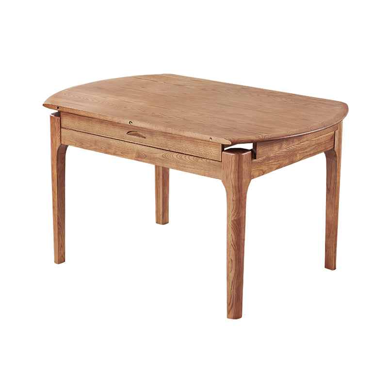 Ensemble de restauration moderne Forme ronde en bois rond à 4 jambes