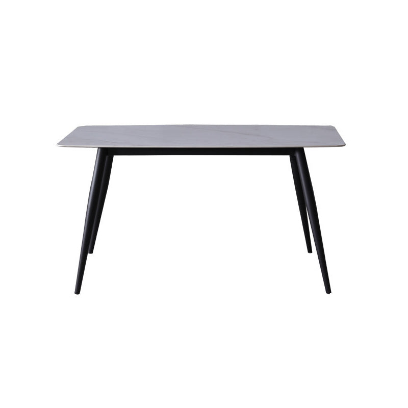 Muebles de piedra sinterizada de cocina moderna de altura estándar comedor formal † ROOMA † Table † Set