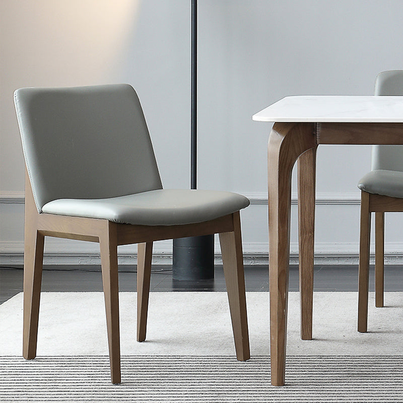 Comedor de piedra sinterizada fija contemporánea † ROOM † Table † con 4 patas de madera maciza Juego de comedor de cocina