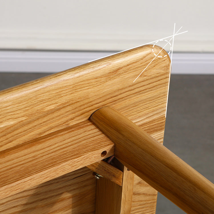 Juego de comedor de madera maciza contemporánea con restaurante de forma rectangular para restaurante