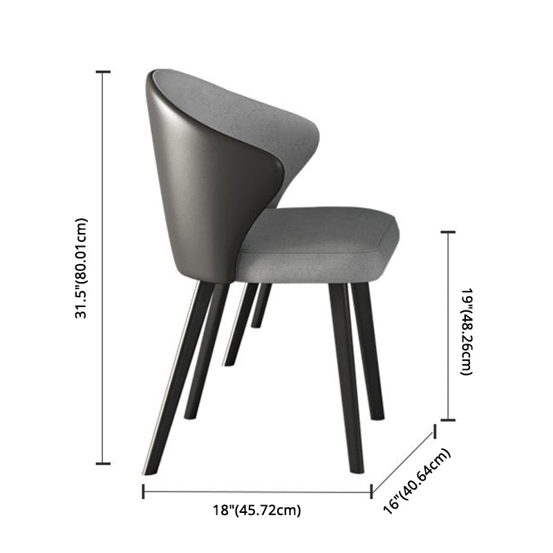 Modern Sintered Stone Dining Room Set with Rectangle Top and Black Base Furniture