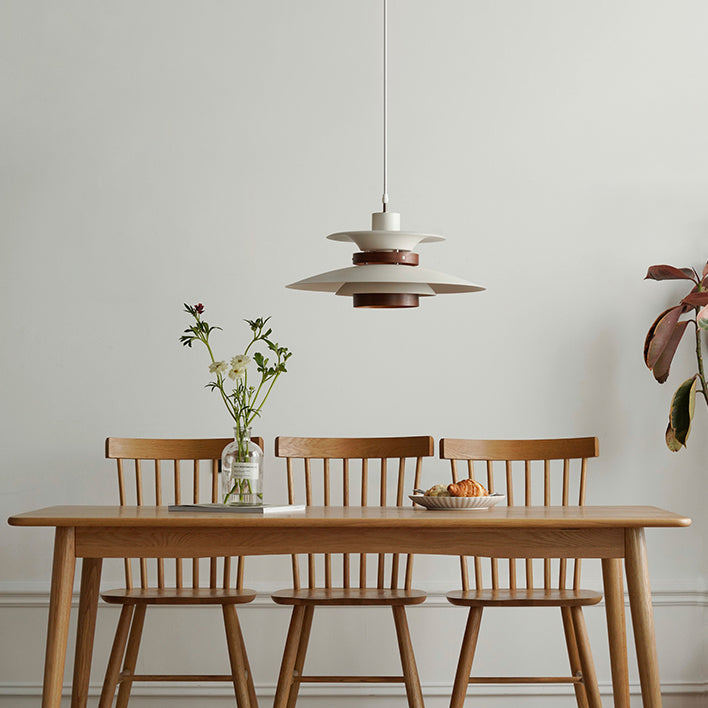 Rechteck zeitgenössische Massivholz Esszimmer Set mit 4 Beintisch Esstisch Sets