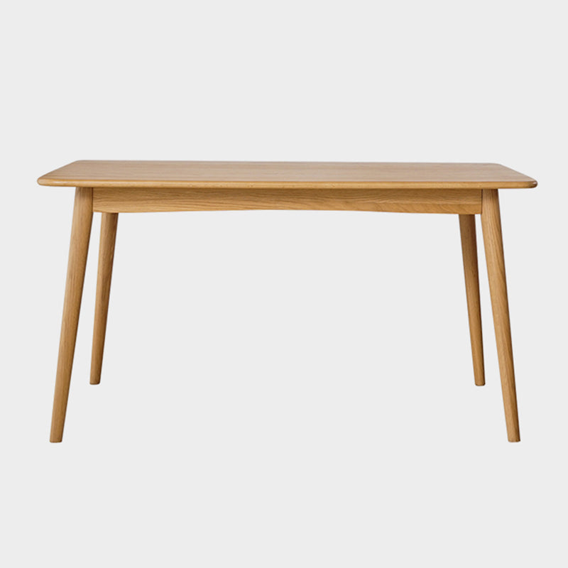 Rechteck zeitgenössische Massivholz Esszimmer Set mit 4 Beintisch Esstisch Sets