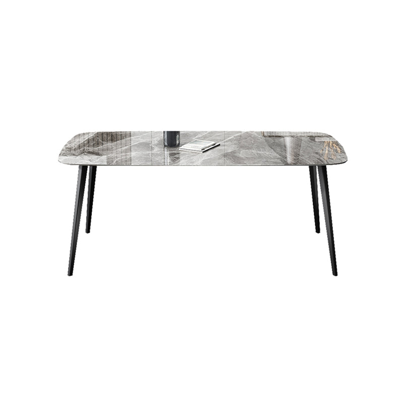 Modern Kitchen Sintered Stone Dining¬†Set with Standard Height Dining¬†Room¬†Table¬†Set