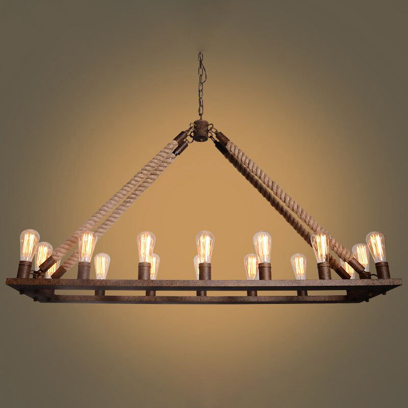 Linea de iluminación de la isla lineal colgante lineal lsland iluminación de la isla colgante luces en metal