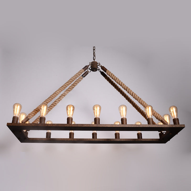 Linea de iluminación de la isla lineal colgante lineal lsland iluminación de la isla colgante luces en metal