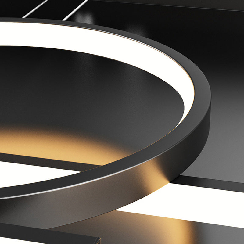 6 légers îlots de cuisine pendentif pendentif linéaire éclairage suspendu suspendu