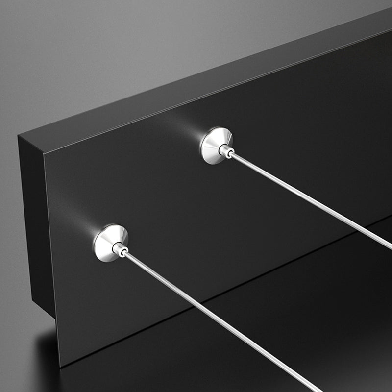 6 légers îlots de cuisine pendentif pendentif linéaire éclairage suspendu suspendu