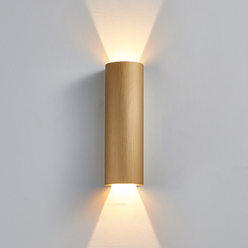 Luminaire de murs de cylindre de style moderne Lumière luminaire en aluminium Lights