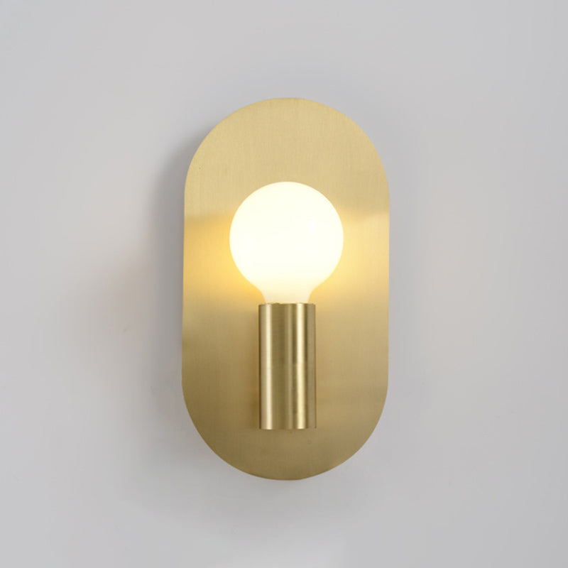 Appliques en laiton à 1 lumière lumières murales modernes