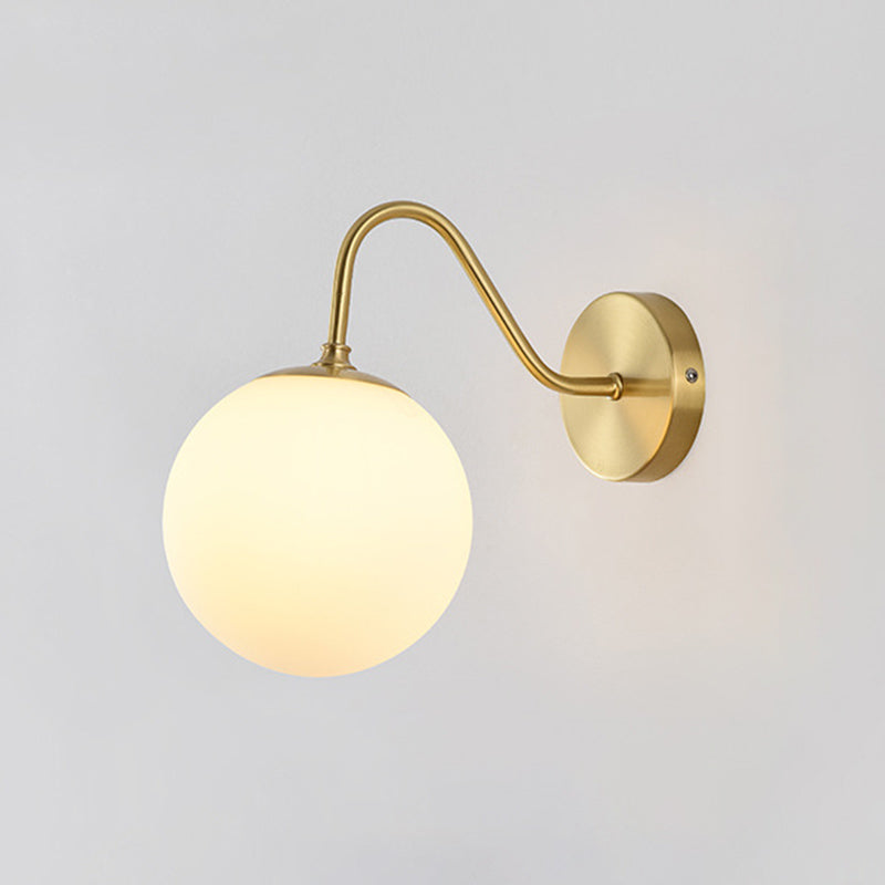 Glasgeometrische schaduw Wandlampen Modern eenvoudig