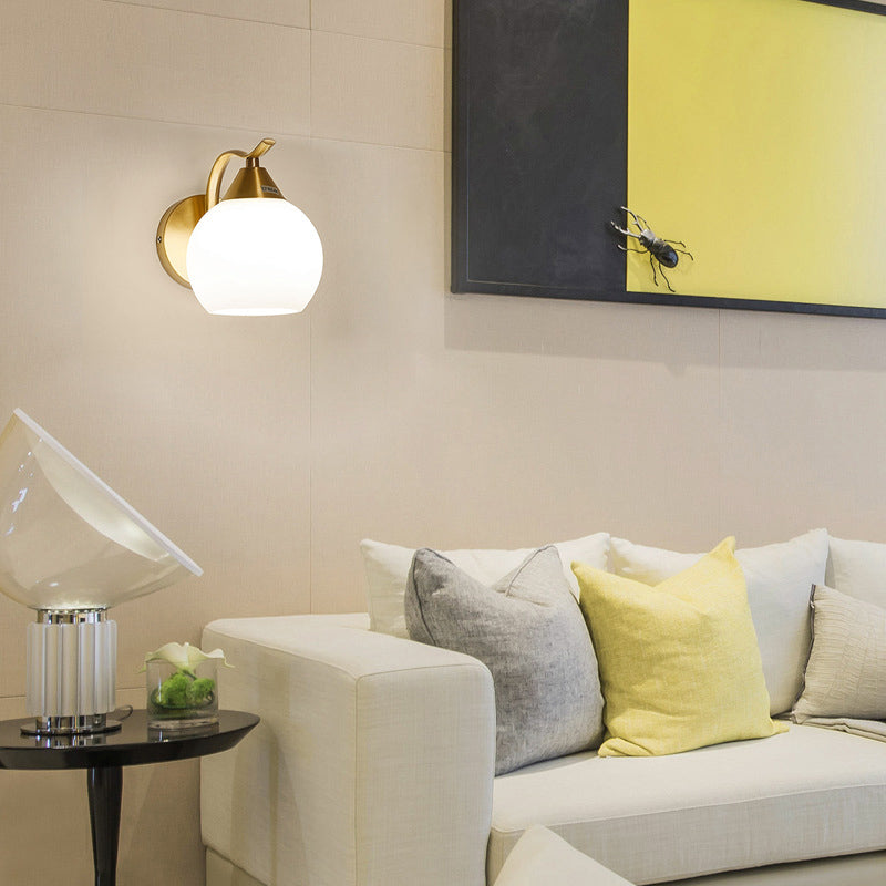 Glasgeometrische schaduw Wandlampen Modern eenvoudig