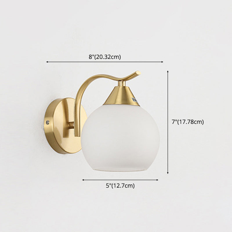 Glasgeometrische schaduw Wandlampen Modern eenvoudig