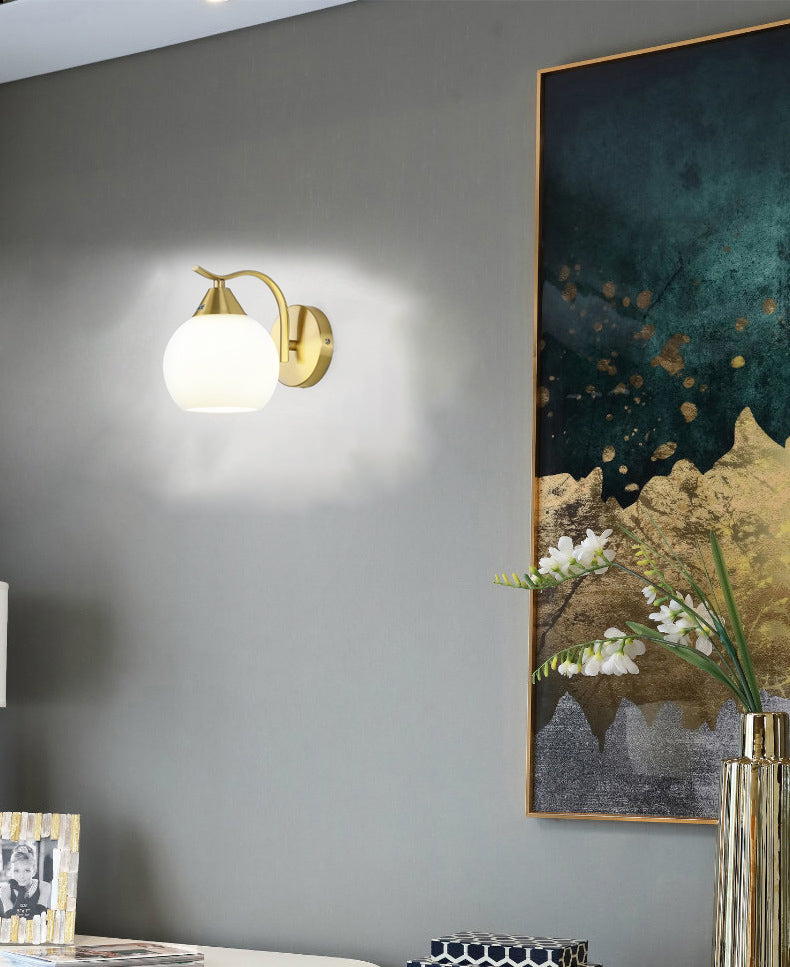 Glasgeometrische schaduw Wandlampen Modern eenvoudig