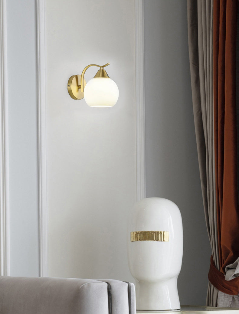 Glasgeometrische schaduw Wandlampen Modern eenvoudig